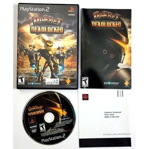 RATCHET: DEADLOCKED - PS2 PLAYSTATION 2 GAME -‎ COMPLETE!